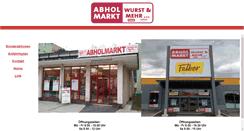 Desktop Screenshot of abholmarkt-leopoldau.at
